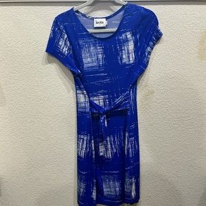 Blue dress size L